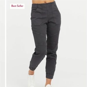SPANX Charcoal Track Pants